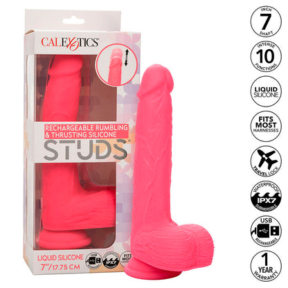 CALEXOTICS - STUDENTS REALISTIC VIBRATOR 10 VIBRATIONS PINK