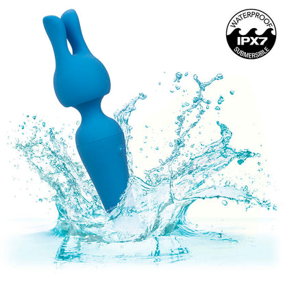 CALEXOTICS - COUTURE WAND VIBRATOR KIT 10 VIBRATIONS BLUE