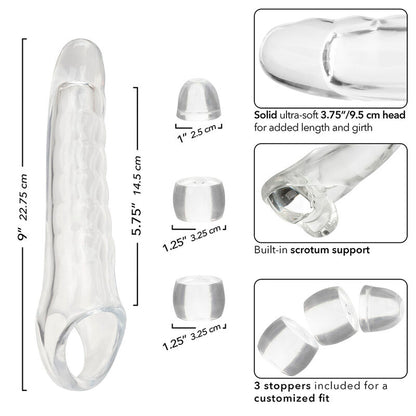 CALEXOTICS - MAXX PENIS EXTENDER ADJUSTABLE TRANSPARENT