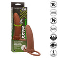 Calexotics - Maxx Thick Dual Penetrator 10 Vibrações Marrom