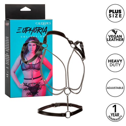 CALEXOTICS - ARNÉS DE CABEZAL MULTICAIN EUPHORIA PREMIUM TALLA GRANDE