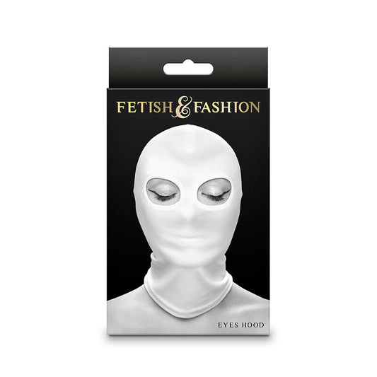 NOVEDADES NS - FETICHE Y MODA OJOS CAPUCHA DE NYLON BLANCA