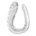 King Cock - Dildo Doble Doble Problema 44 Cm Transparente