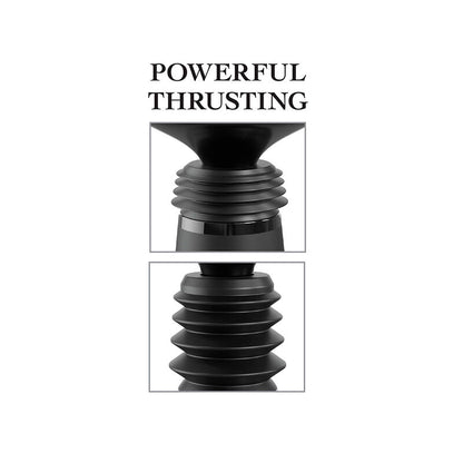 FETISH FANTASY SERIES - BODY DOCK THRUSTER DILDO CLAMP WITH 7 THRUST MODES BLACK
