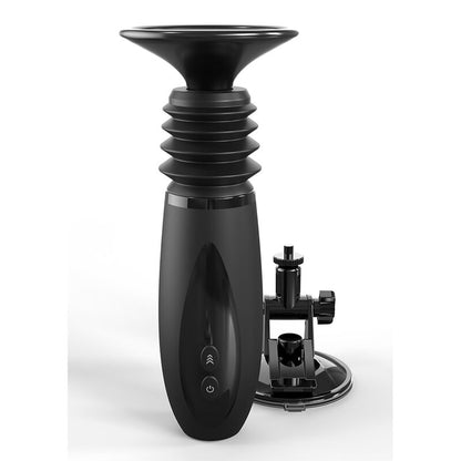 FETISH FANTASY SERIES - BODY DOCK THRUSTER DILDO CLAMP WITH 7 THRUST MODES BLACK