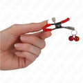 Kink - Pinza doble roja de 6 cm
