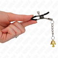 Kink - Pinças Pingente Sino Dourado 6 Cm