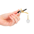 Kink - Grampos De Bico De Vidro Ouro 6 Cm