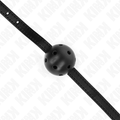 Kink - Black Breathable Ball Gag Simplicity 4.5 Cm Gag 62 X 1.5 Cm