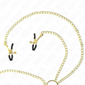 Kink - 4 Pinzas de Labios y Clítoris Ajustables Oro