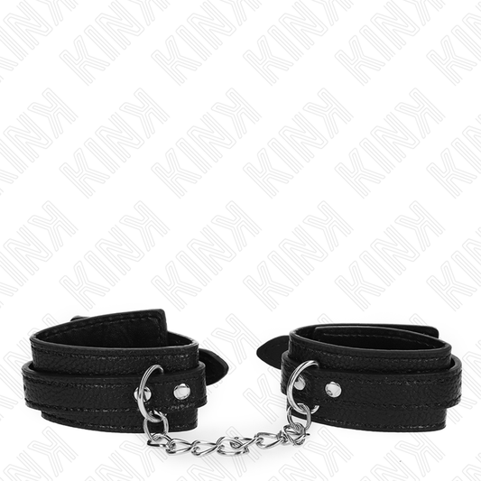 KINK - BLACK ADJUSTABLE COBRA PATTERN WRIST 20-28 CM X 5.4 CM