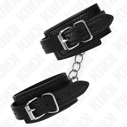 KINK - MUÑECA AJUSTABLE NEGRA CON ESTAMPADO DE COBRA 20-28 CM X 5,4 CM