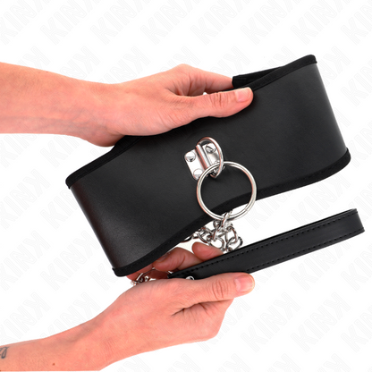 KINK - 65 CM NECKLACE WITH ADJUSTABLE WIDTH STRAP 40-55 CM X 10 CM