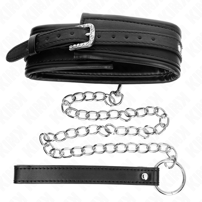 KINK - NECKLACE WITH BRIGHT BUCKLE STRAP 65 CM 48.5 CM X 5.3 CM
