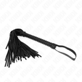 Kink - Látigo con mango texturizado negro 48,5 cm