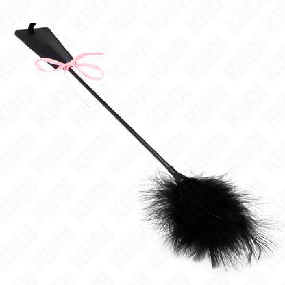 KINK - TICKLING FEATHERS WITH PINK RIBBON BOW 49 CM