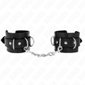 Kink - 3 Retenções De Pulso D-Ring Ajustáveis Preto 17,5-25 Cm X 6 Cm