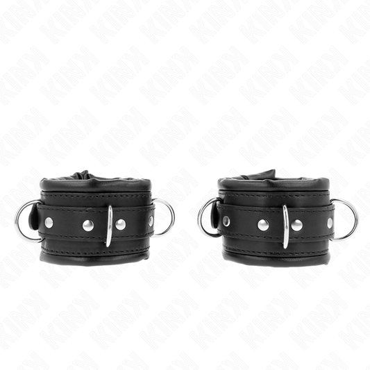 KINK - HEAVY WRIST WITH ADJUSTABLE BLACK FUR LINING 20-30 CM X 6 CM