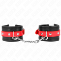 Kink - Pulso Preto Com Cinto Vermelho Ajustável 17-28 Cm X 6 Cm