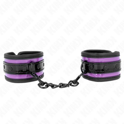 KINK - PUÑOS AJUSTABLES DE NEOPRENO MORADO CLARO 21-28 CM X 5 CM