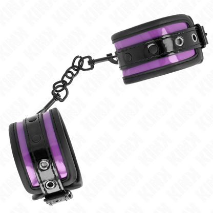 KINK - PUÑOS AJUSTABLES DE NEOPRENO MORADO CLARO 21-28 CM X 5 CM