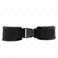 Kink - Restricciones De Muñeca Nylon Bind Hook&Loop Rojo-Negro Modelo 1 Ajustable 25-35 Cm X 6 Cm
