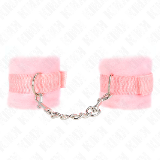 KINK - PINK BEGINNER SKIN HANDCUFFS 30 X 7 CM