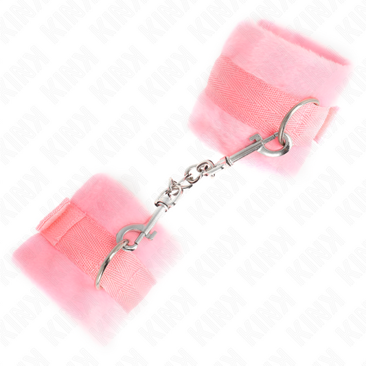 KINK - PINK BEGINNER SKIN HANDCUFFS 30 X 7 CM