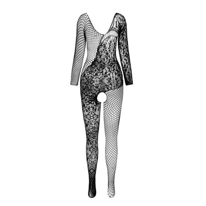 PASIÓN - BS 107 BODYSTOCKING ROJO TALLA ÚNICA