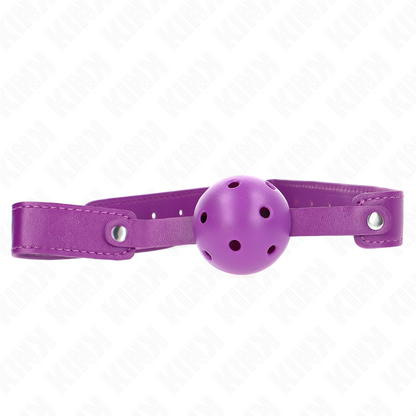 KINK - PURPLE BREATHABLE BALL 4.5 CM/AG 65 x 2.5 CM
