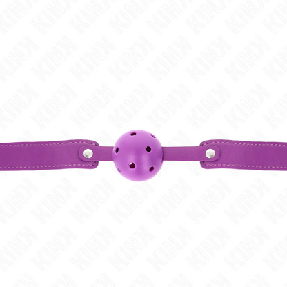KINK - PURPLE BREATHABLE BALL 4.5 CM/AG 65 x 2.5 CM