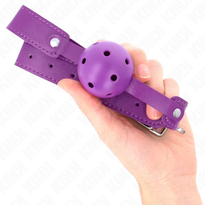 KINK - PURPLE BREATHABLE BALL 4.5 CM/AG 65 x 2.5 CM