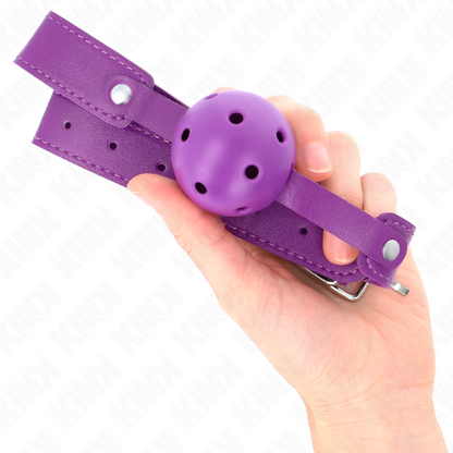 KINK - PURPLE BREATHABLE BALL 4.5 CM/AG 65 x 2.5 CM