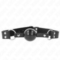 Kink - Soft And Solid Ball Gag 4 cm With Leather Strap 62 x 2.5 cm Adjustable 42-58 cm