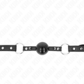 Kink - Ball Gag 4 cm with Rivet Tip and Snap Lock 65 x 2 cm