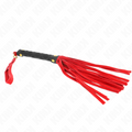 Kink - Mini Chicote De Camurça Vermelha 30 Cm