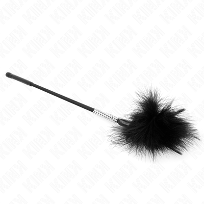 KINK - PLUMAS QUE HACEN COSQUILLAS CON MANGO DE 50 CM DE DIAMANTES