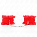 Kink - Punhos Elásticos De Renda Vermelho