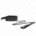 Kink - Bondage Neoprene Collar Model 1 with Belt 78 cm Adjustable 37.5 x 49.5 cm