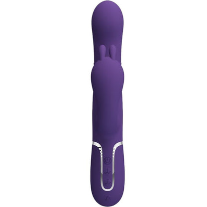 PRETTY LOVE - VIBRADOR MULTIFUNCIÓN 4 EN 1 CAMMY TRIPLE MORADO