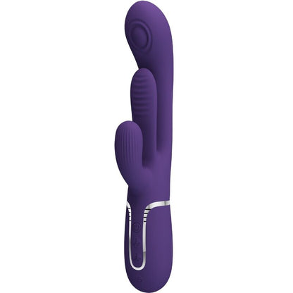 PRETTY LOVE - SHANIA TRIPLE RABBIT PURPLE MULTIFUNCTIONAL VIBRATOR