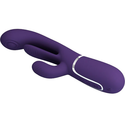 PRETTY LOVE - SHANIA TRIPLE RABBIT PURPLE MULTIFUNCTIONAL VIBRATOR