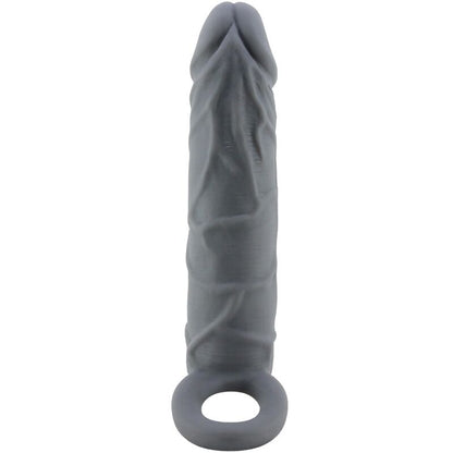 PRETTY LOVE - FUNDA PARA PENE DE PIEL REALISTA GRIS OSCURO