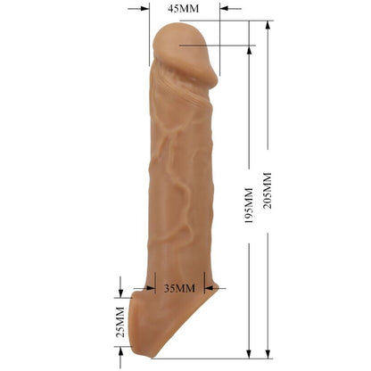 PRETTY LOVE - FUNDA PARA PENE REALISTA DE PIEL DE CARNE