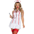 Leg Avenue - Fantasia De Enfermeira-Chefe Branca M/G