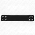 Kink - Anel De Couro Para Pênis Com Fecho De Pressão 18,5 X 3,3 Cm