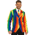 Leg Avenue - Blazer + Gravata Arco-Íris M
