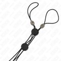 Kink - Nipple Clamps Black Details With Black Elastic