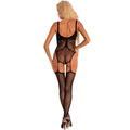 Livco Corsetti Fashion - Melisenda Cf 1709 Roupão De Banho + Camiseta + Tanga Preto S