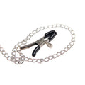 Subblime - 953720 Bondage Leather Straps Breast Clamps Black One Size